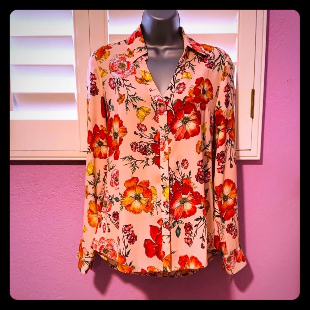 Express Floral Portifino Top